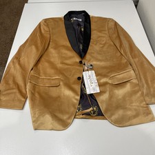 Fun Harry Potter Hufflepuff Deluxe Men's Blazer Yellow 44R