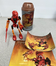 Bionicle Toa Mata 8531 8532 8533 8534 8535 8536 Complete Canister Manual Poster
