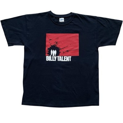 Vintage Billy Talent T Shirt Large Herren 00s Pop Punk Emo Y2K Selten