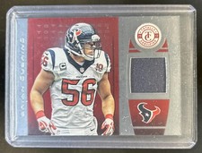 2013 Panini Totally Certified Brian Cushing Jersey Red Materials #/299 Texans