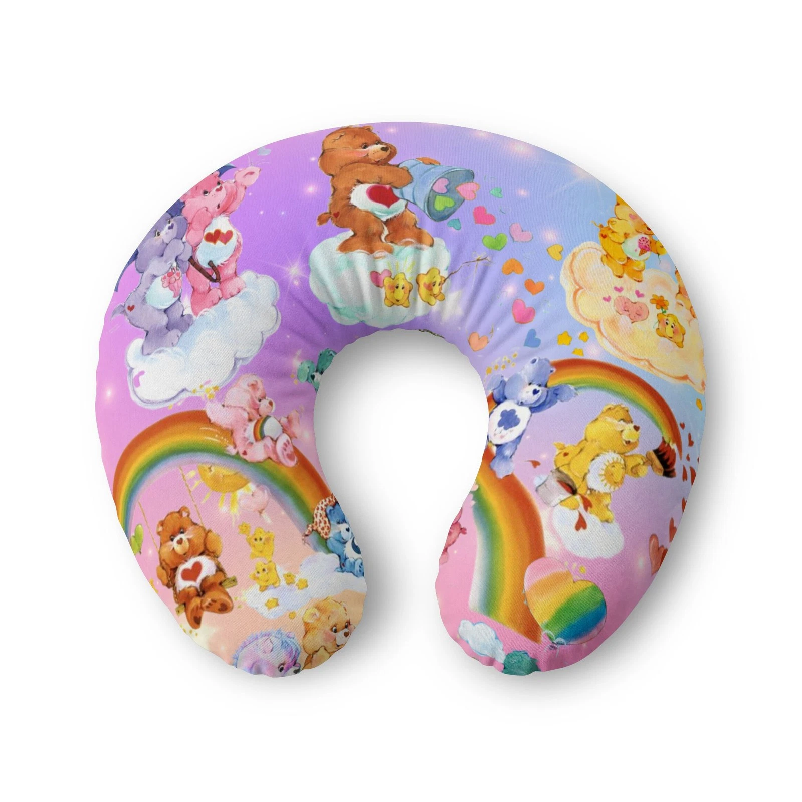 Care Bears Rainbow Nursing Pillow Cover | Cute Baby Cloud Print
Opens in a new window or tab