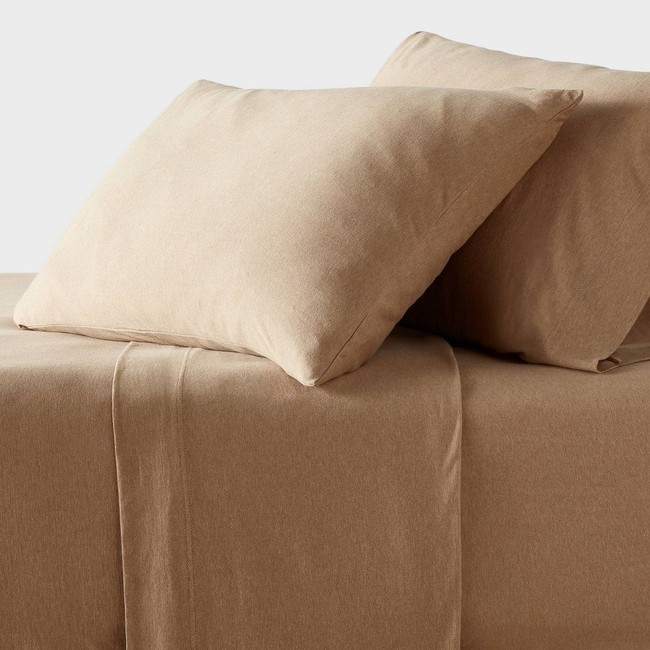 Cotton Jersey Sheet Set Heather Threshold