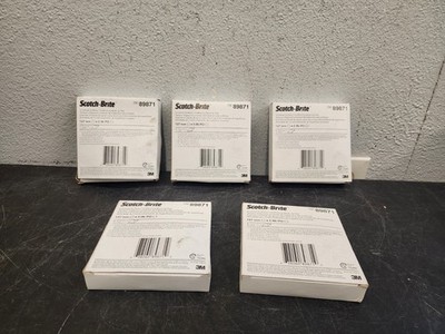 (5) Scotch-Brite Universal Surface Conditioning Back-up Pad 89871 5 in (125mm)