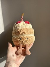 Jellycat Amuseables Birthday Cake - Authentic - With Tags - Fast Ship