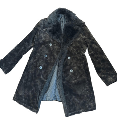 Tornado Mart Men's M Fur Coat, P-Style, Removable Fur, Used