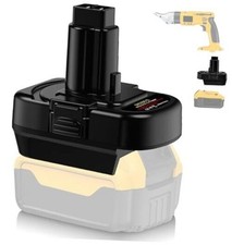 for Dewalt 20V Li-Ion to 14.4V-12V Ni-Mh Battery Adapter, Convert for Dewalt