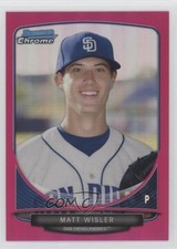 2013 Bowman Chrome Prospects Magenta Refractor 35/35 Matt Wisler #BCP149 md3