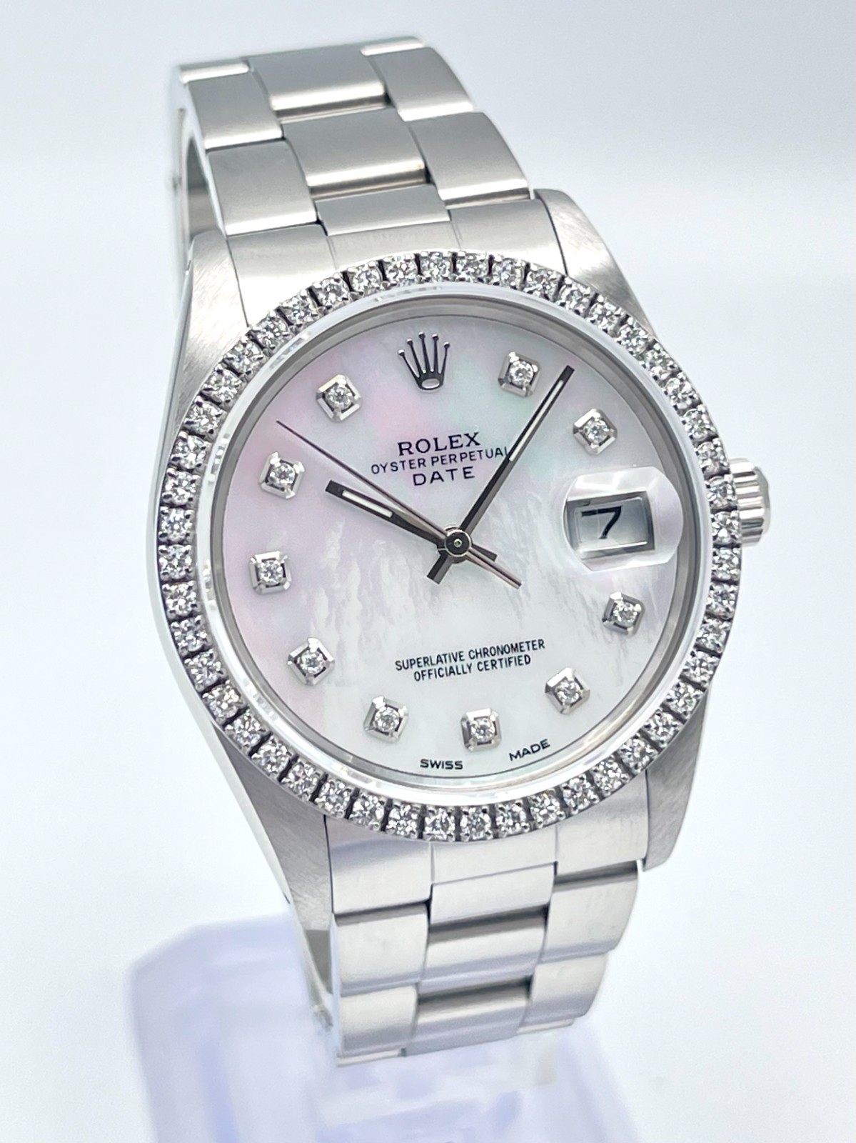 Rolex Oyster Date 15000 MOP Diamond