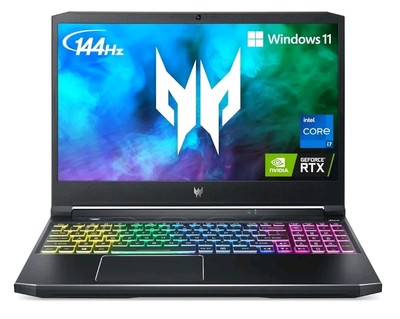 Acer Predator Helios 300 i7-11800H 16GB RAM 2TB Samsung SSD 15.6'' FHD RTX 3060