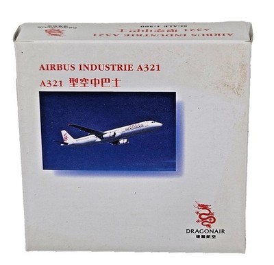 Lysia Avion Airlines Scale 1/500 Airbus Industrie Model No A321 Dragon Air Boxed