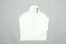Varley Women's Jumper Size X-Small White High Neck Zip New