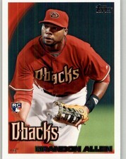 2010 Topps Brandon Allen #330 Arizona Diamondbacks