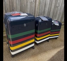 HBC STRIPES x HEYS 3 PIECE LUGGAGE SET- BRAND NEW!!!! ** Hudson’s Bay Company