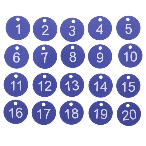 20 Pcs Nummernschild Büro Bienenstock-Nummernschild Aus Kunststoff - 第 5/12 張圖片