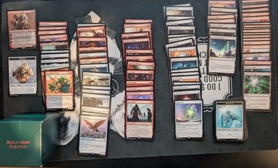 MTG Magic Built from Scratch Commander Anthology Sealed Deck Box Ruby Medallion