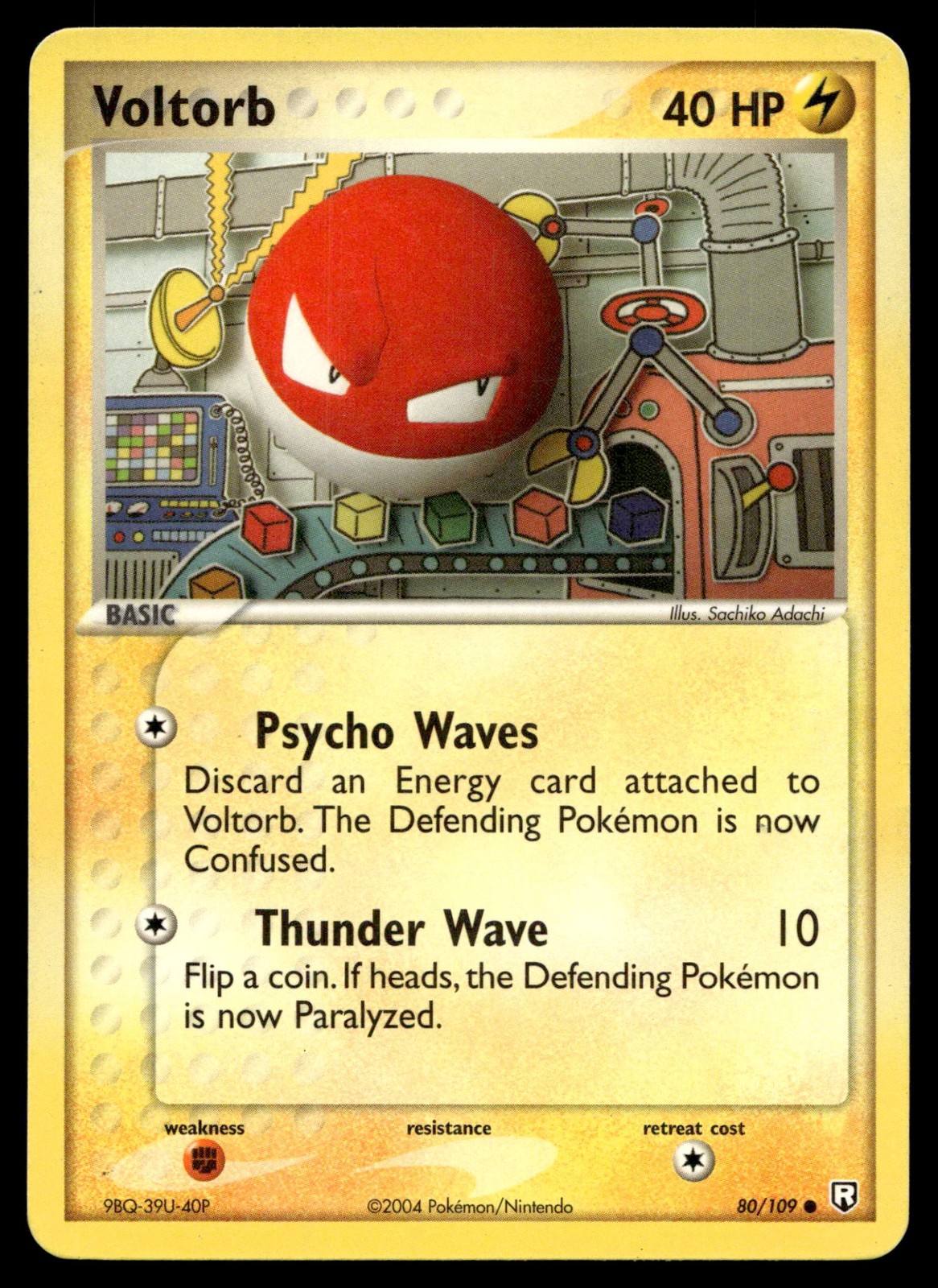 Voltorb 80/109 - Pokemon EX Team Rocket Returns - LP