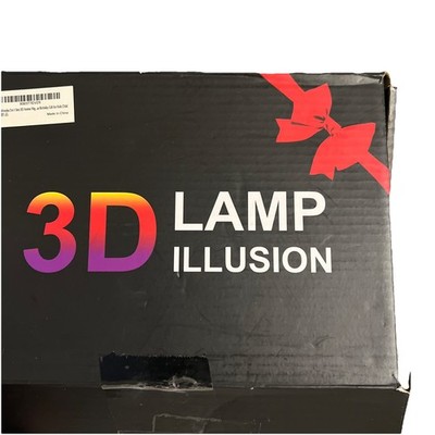 3d lamp illusion
