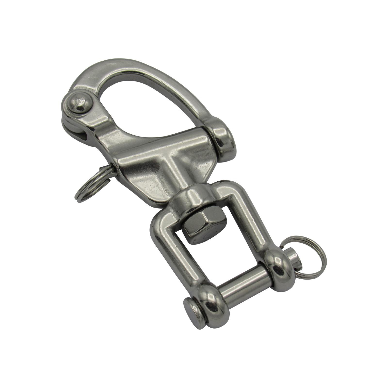 Swivel Snap Shackle Jaw Stainless Steel 87MM (Marine Boat Sailing Pin)