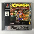 Crash Bandicoot PS1 PlayStation PAL Platinum Complete With Manual