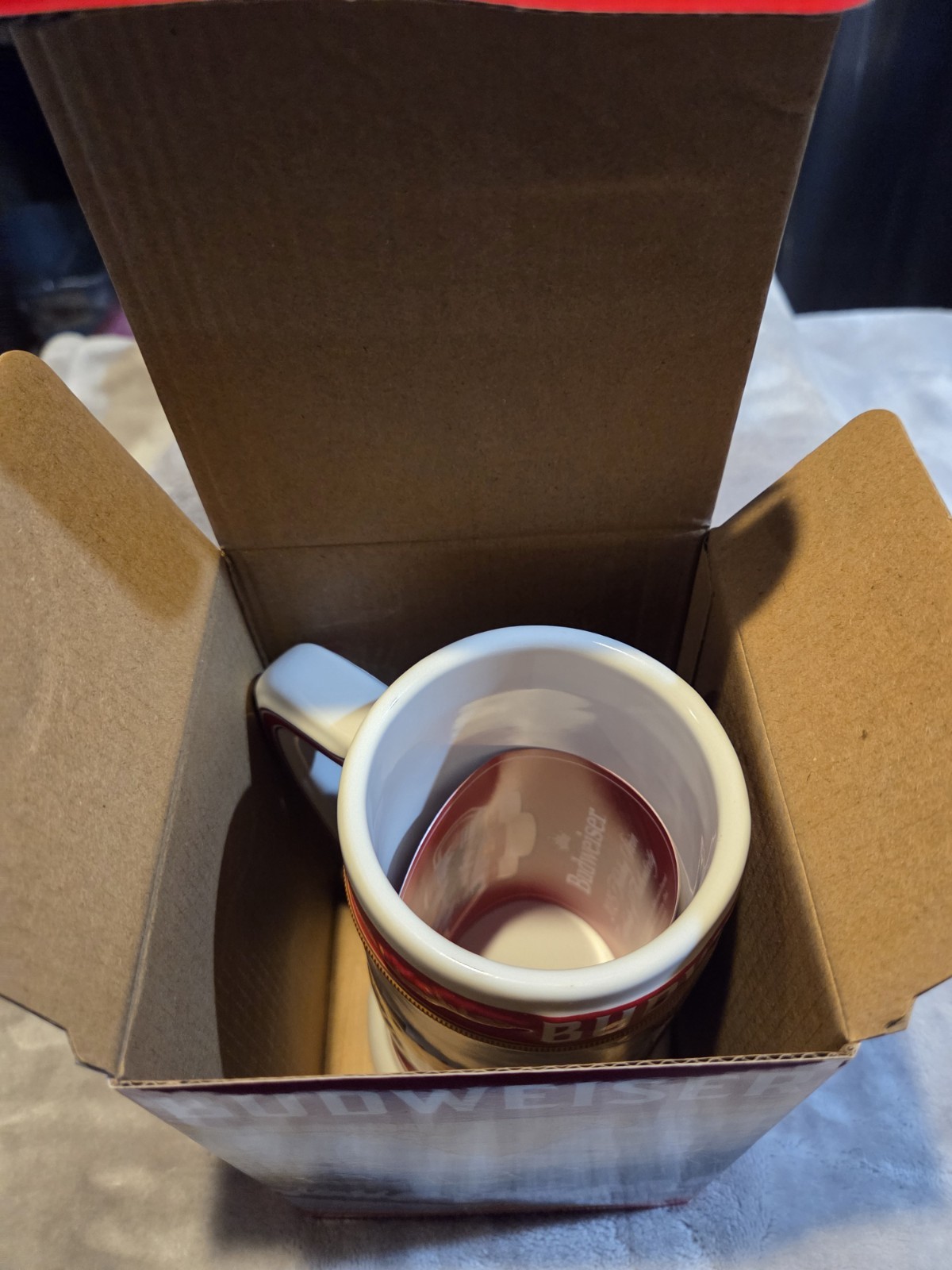 NEW 2025 Limited Edition Budweiser  "The Journey" Holiday Stein  46th Edition 