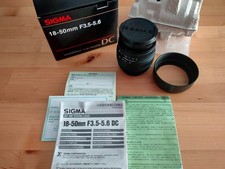 Sigma DC 18-50mm F3.5-5.6 para Pentax KAF2/KAF. Excelente estado