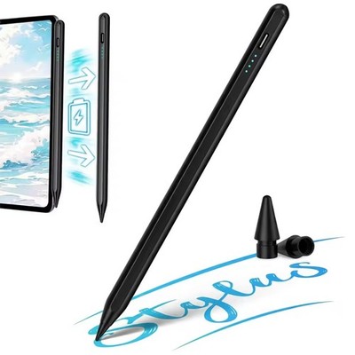  Active Stylus with Fast Charging Compatible with iPad Mini/Air/Pro 2018 2025 BK