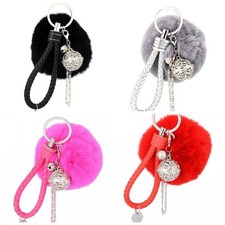 Trendfuxx® - Pelzbommel / Fellbommel / Schlüsselanhänger - Kunstfell