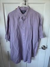 Polo Ralph Lauren Vintage The Iconic Blake Silk Linen Button Down Shirt XL