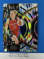 2024 #160 Julie Vanloo Panini Select WNBA Premier Silver Flash Prizm