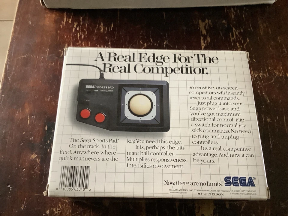Vintage 1986 The SEGA Sports Pad (New CIB- for Sega Master System) - Image 4 of 4