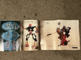 Bionicle Toa Mata Pohatu & Onua Complete Sets w/ Manuals, Canisters #8531, 8532