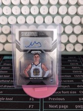 2022-23 Panini Prizm - Sensational Signatures Mac McClung #SS-MM Silver Prizm