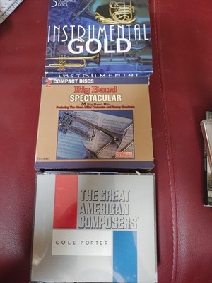 CD Collection 3 Separate Boxes Set, 7 Total CDs. See Description For Titles