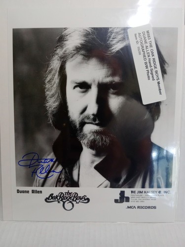 The Oak Ridge Boys Band, foto autografate firmate 8 x 10 - Foto 6 di 15