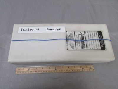 Maxwell General Atomics 35275 High Voltage Capacitor .04uF 100kV s/n 95280101A