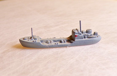 #a780 HANSA S 253 Modell-Schiff ''FW 1'' - 1:1250 - sehr gut