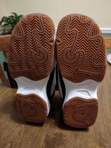 PYTHON DELUXE WIDE INDOOR MID RACQUETBALL MEN'S SHOES WHITE US 10.5 BRAND NEW!! - Picture 2 of 8