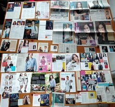 Caroline Dhavernas  magazine Clippings coupure de presse Cuttings Large pack