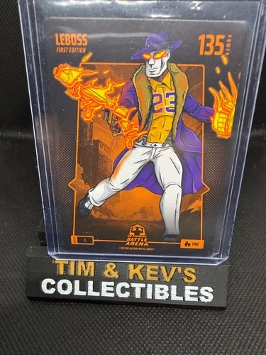 Bo Jackson Battle Arena Battlefoil Fire `LeBoss` Lebron James