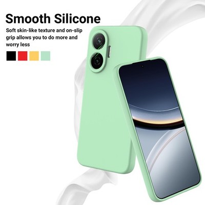 For Xiaomi Redmi Turbo 4 Pro 5G, Soft Liquid Silicone Skin Touch Feel Case Cover