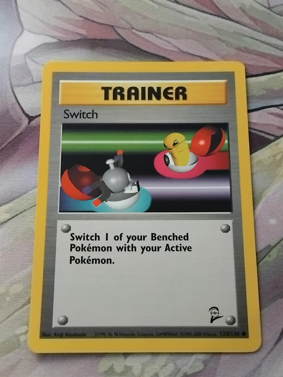 Pokémon TCG Switch Base Set 2 123/130 Regular LP #2