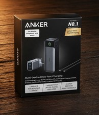 Image of Anker Prime Power Bank 24000mAh 140W + 100W GaN Charger 3 Ports NEW SEALED UK
