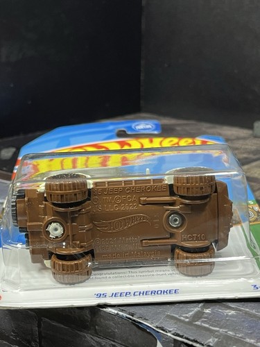Hot Wheels 1995 Jeep Cherokee 4x4 White Diecast Sealed USED NM Condition - Picture 7 of 9