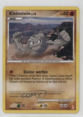 Geodude (Lucario Deck) German Pokémon Trainer Kit Manaphy & #1 2007