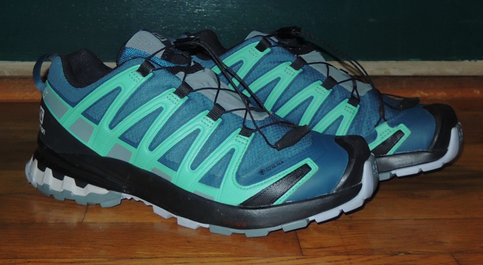 Scarpe da trail running Salomon XA Pro 3D V8 GTX da donna taglia 8 M EU 40 indossate una volta