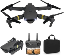 Black Falcon 4K Drone with Camera 2025 Quadcopter Drones for Kids, Drone for Adu