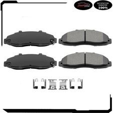 Front Metallic Brake Pads For 1997-2003 Ford F-250 F-150 Dodge Ram 1500 B1500