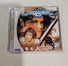 Namco Soul Calibur CIB Fighting Game for Sega Dreamcast 1999 Edition US Version