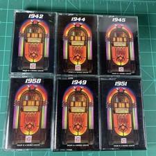 Time Life Your Hit Parade Cassette Lot 6 1942 - 1958