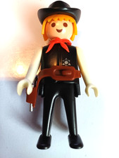 playmobil Sheriff pour 3423-A western vintage klicky bureau 1976 colt argent